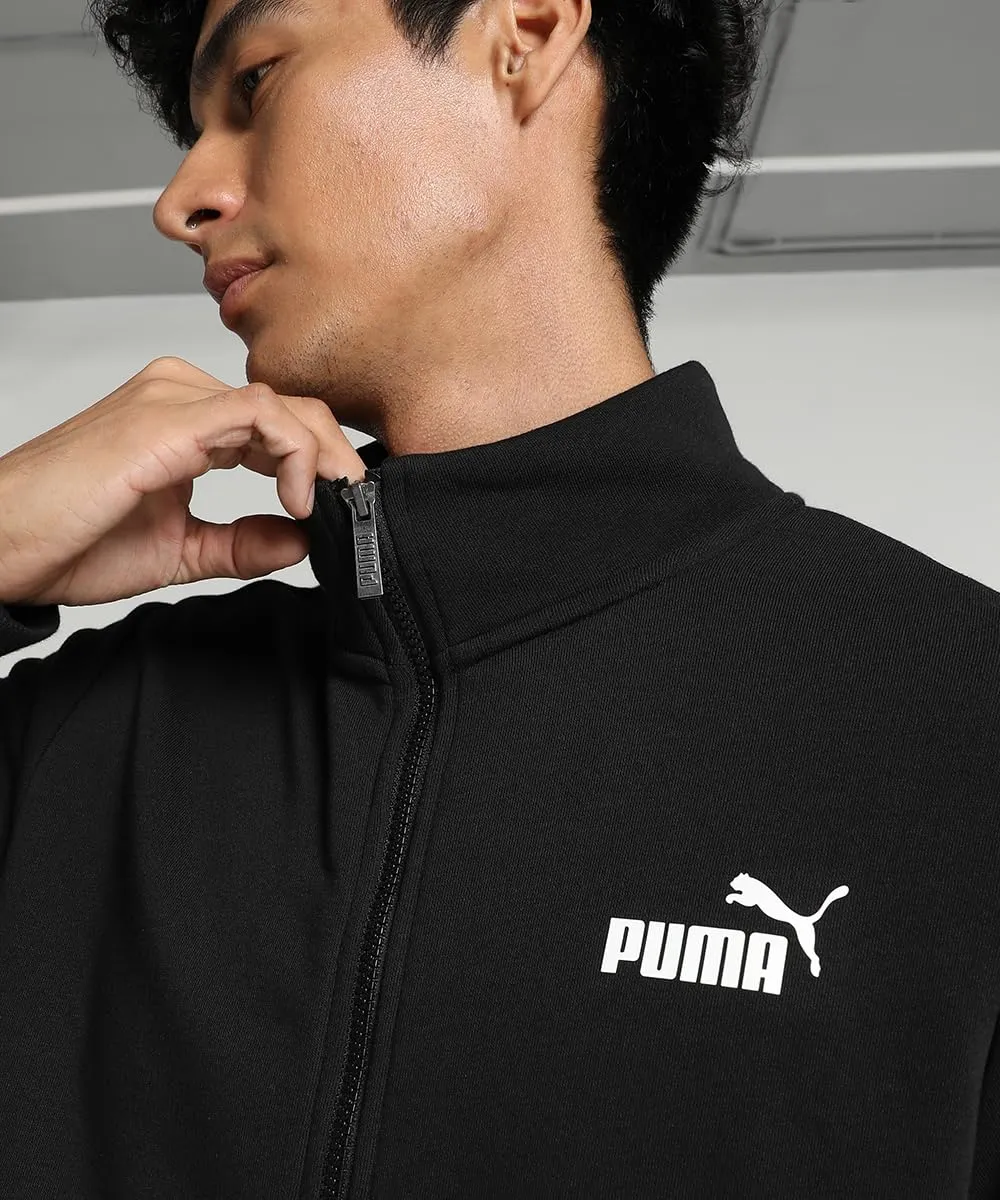 Puma Ess No.1 Logo Track giacca tuta nera unisex