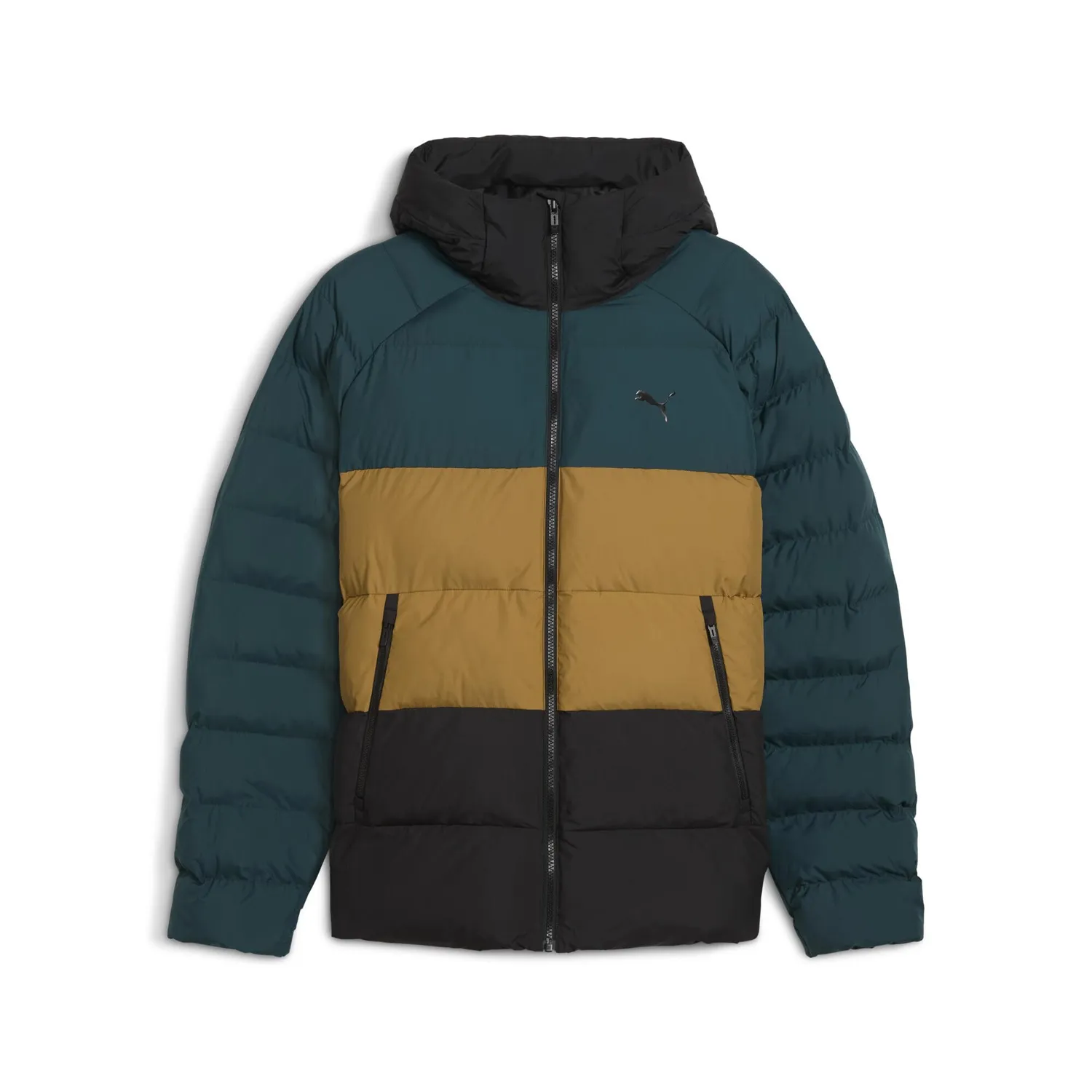 PUMA Mono Hooded giacca imbottita nera