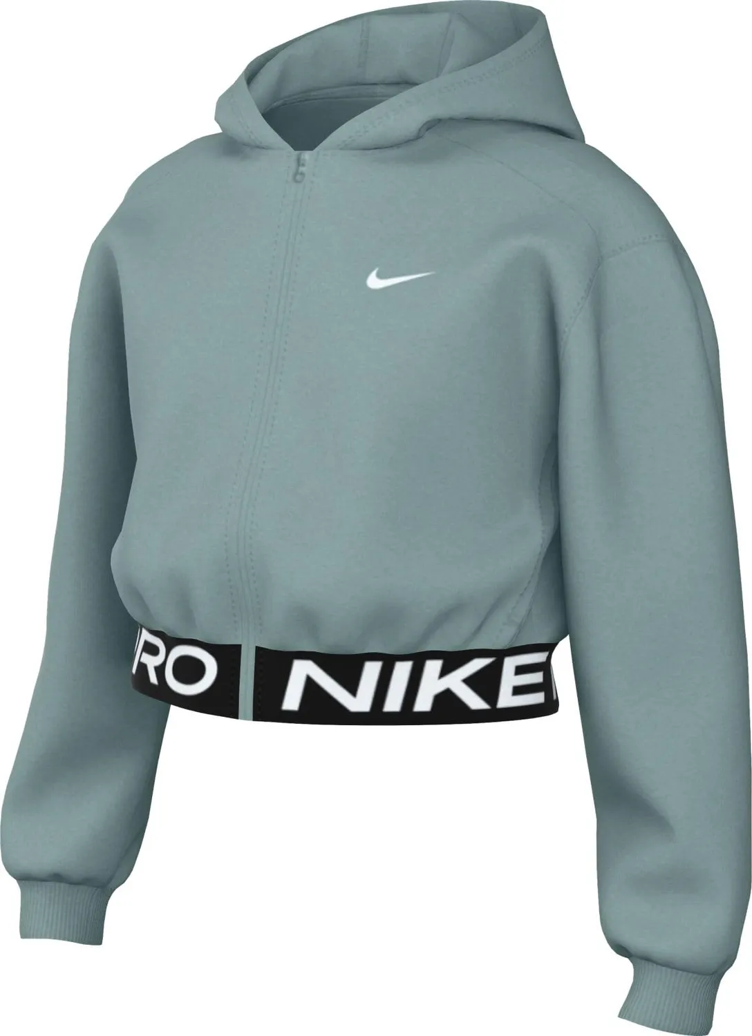 Nike Pro Fleece Dri-Fit felpa bambina 8-9 anni blu