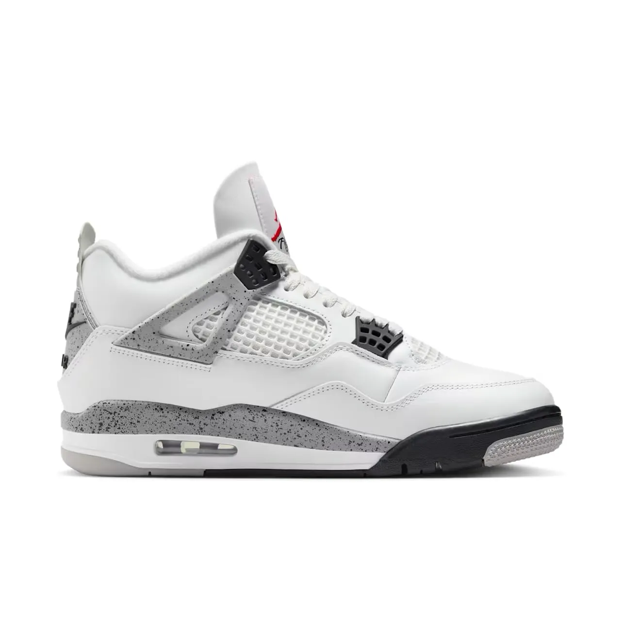 Nike Air Jordan 4 Retro sneakers uomo 47.5 summit white