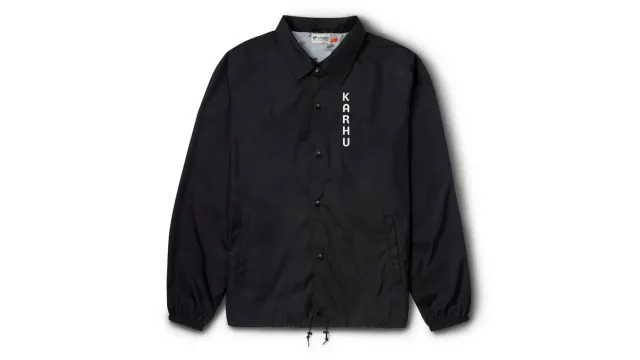 Karhu Logo Coach giacca Black nylon