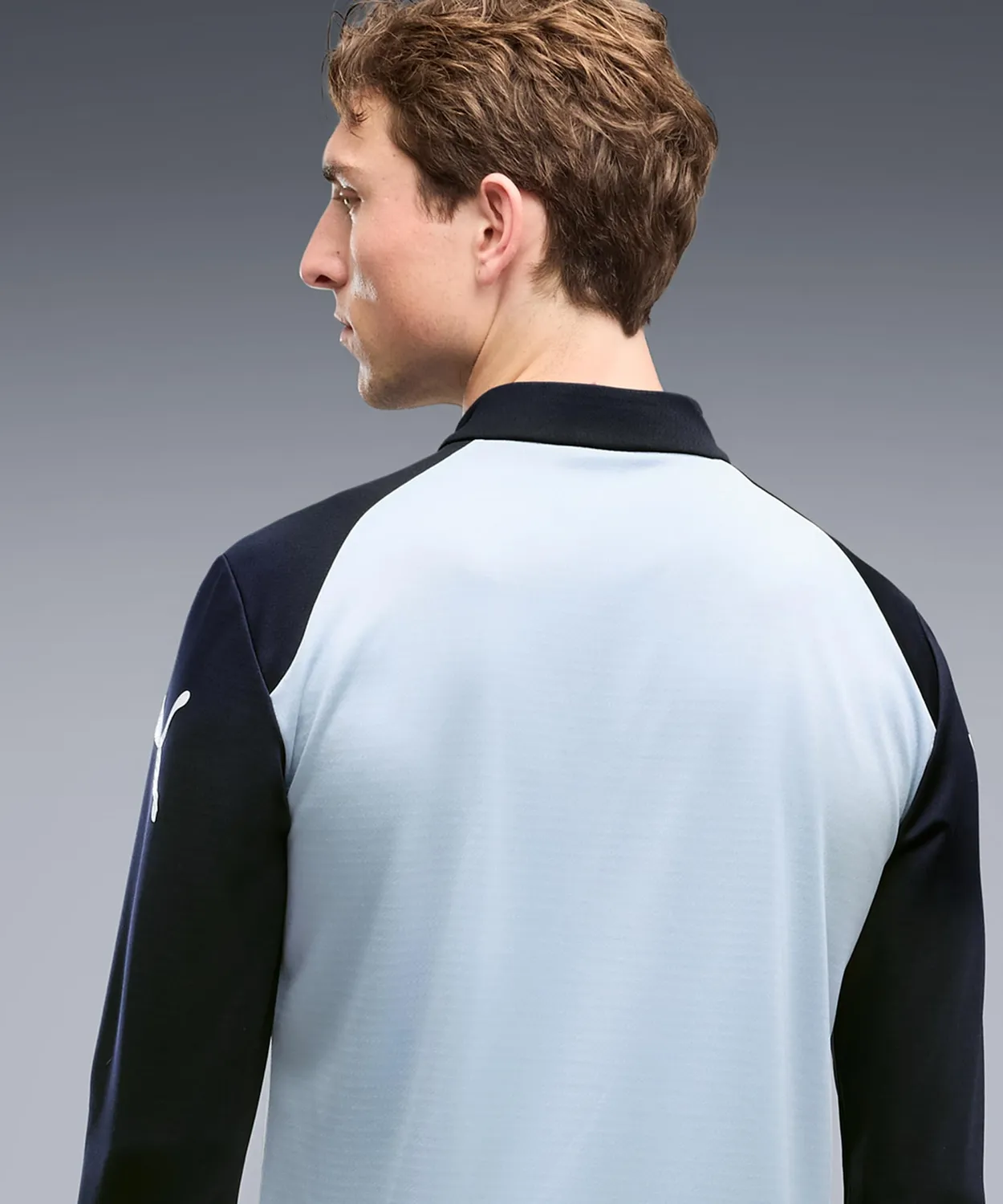 Puma IndividualFinal 1/4 Zip felpa uomo calcio