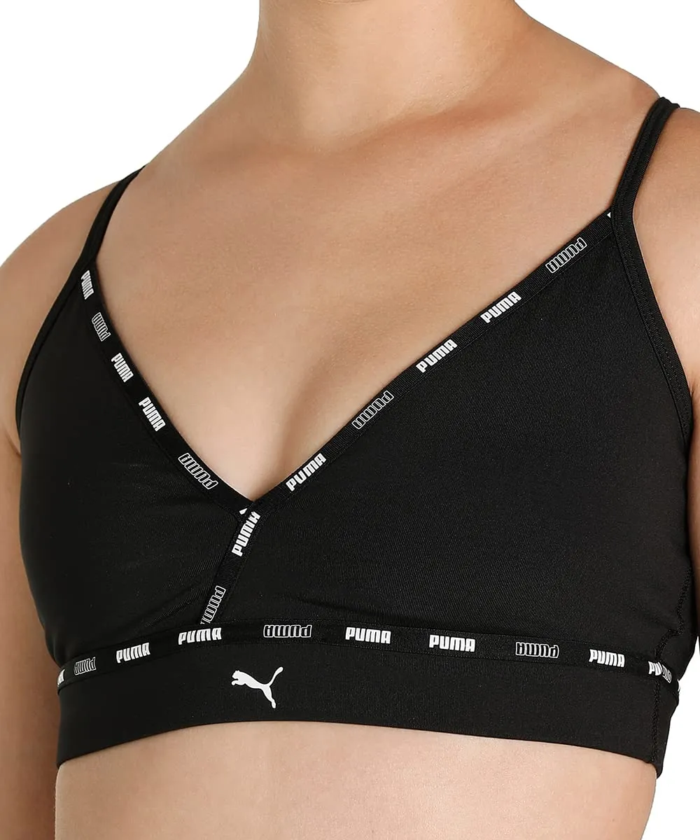 Puma Strong Strappy reggiseno sportivo donna nero basso impatto