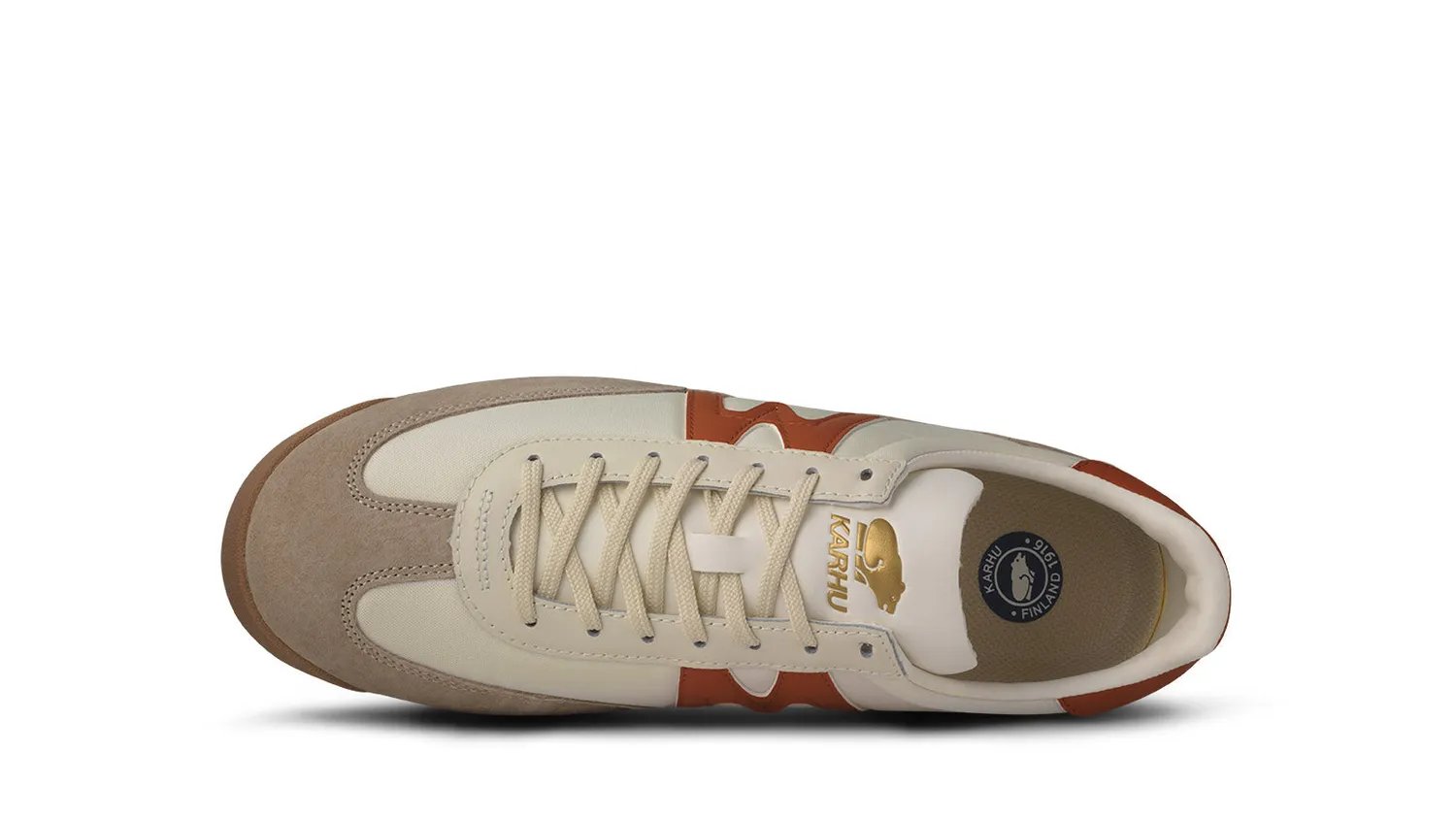 Karhu Mestari 76 sneakers Silver Lining Rooibos Tea suede