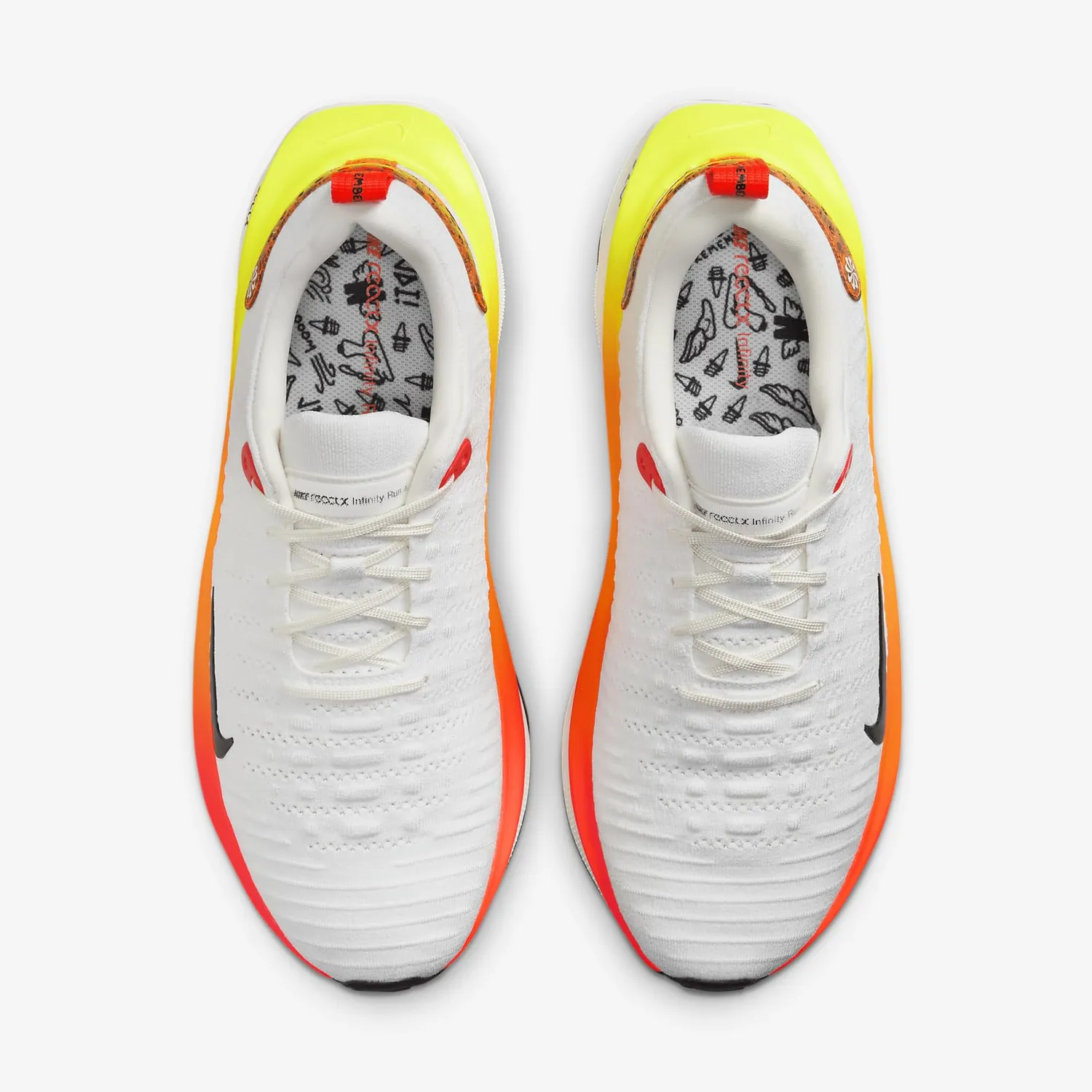 Nike InfinityRN 4 HF4916-100 scarpe running uomo bianco ammortizzate