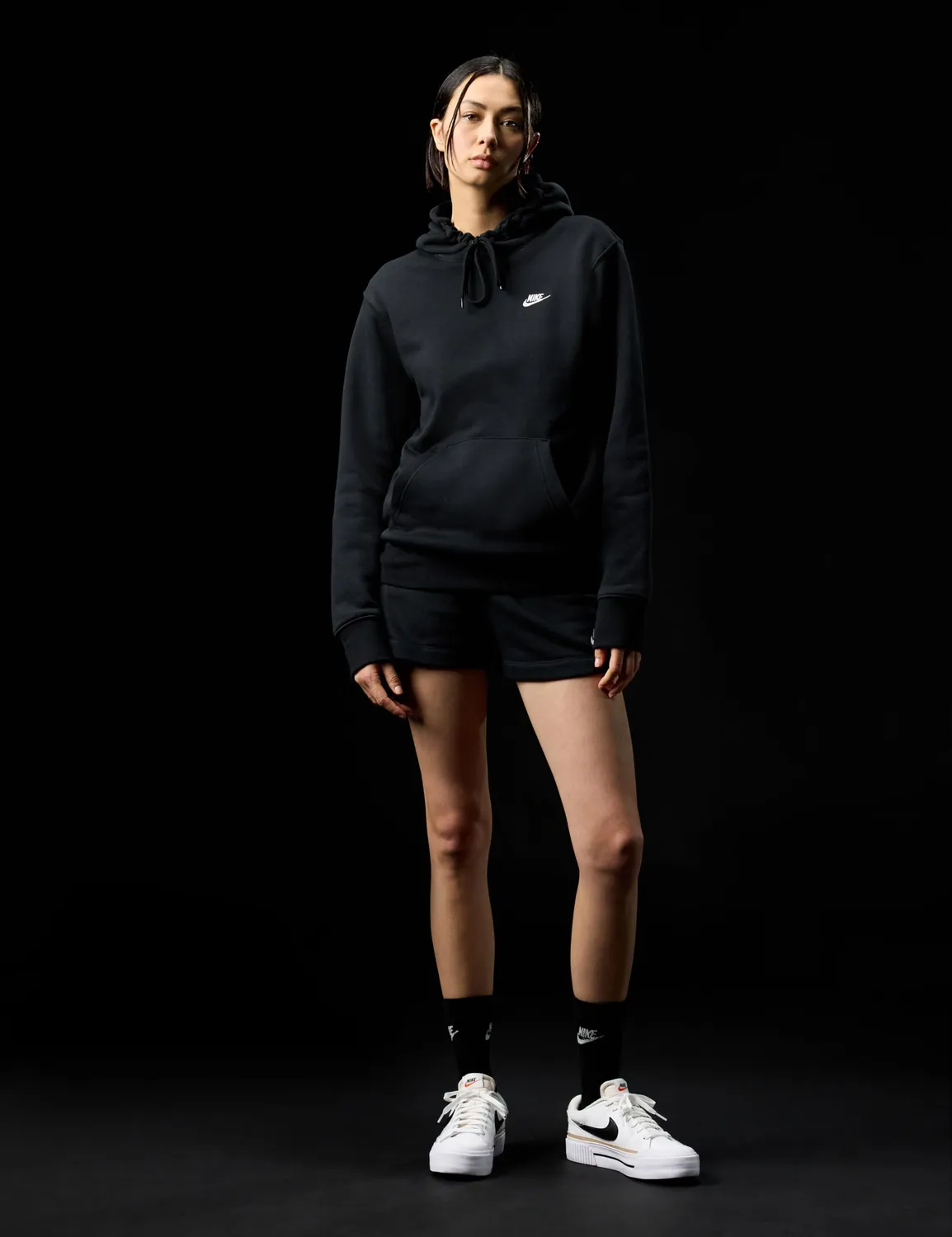 Nike Court Legacy Lift scarpe donna platform bianche