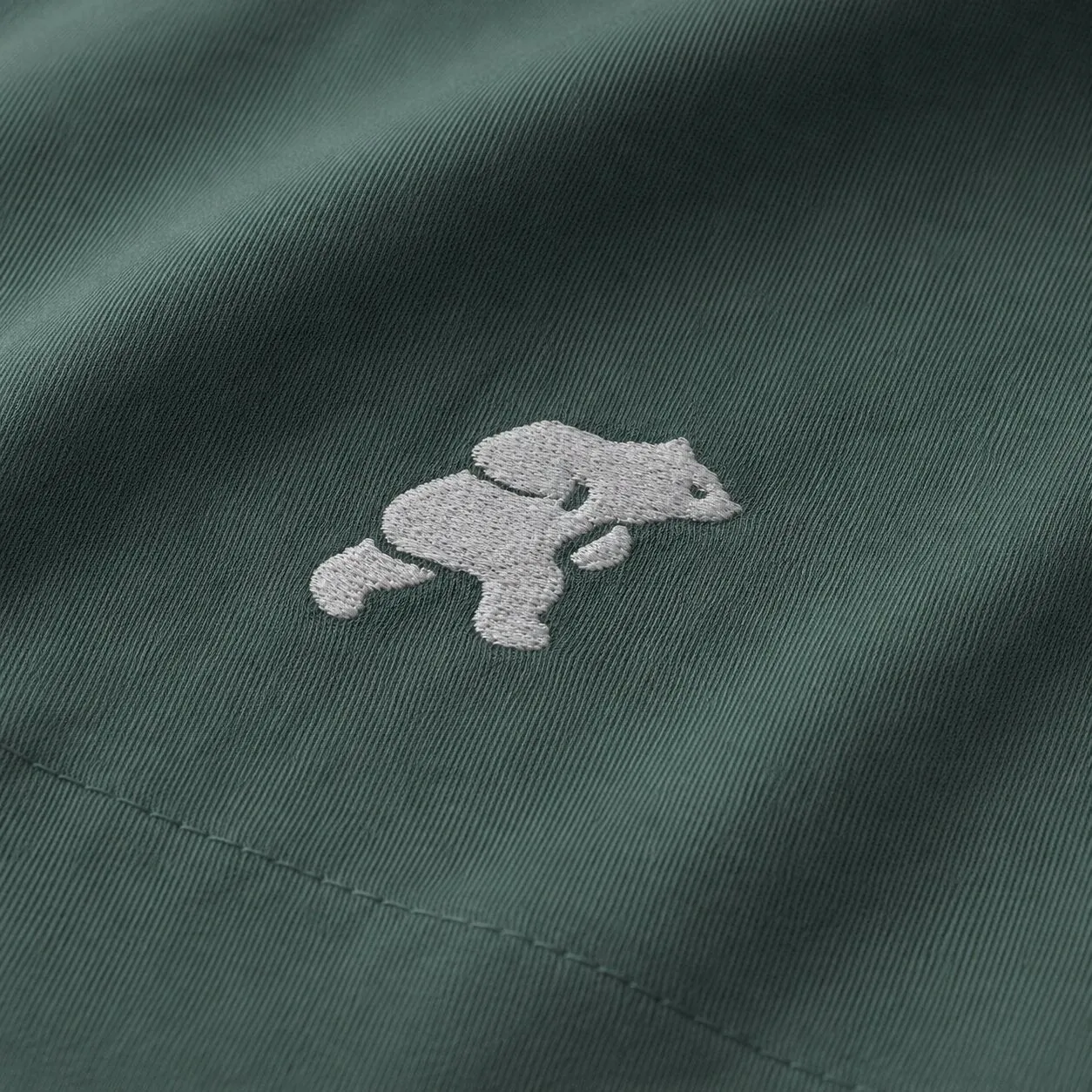 Karhu Trampas Shorts pantaloncini cotone verde elastico