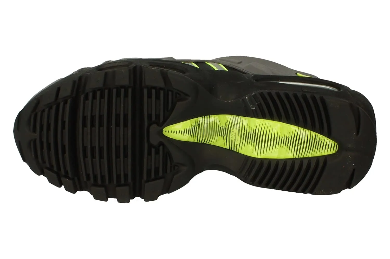 Nike NDSTRKT Air Max 95 CZ3591 sneakers nere giallo neon