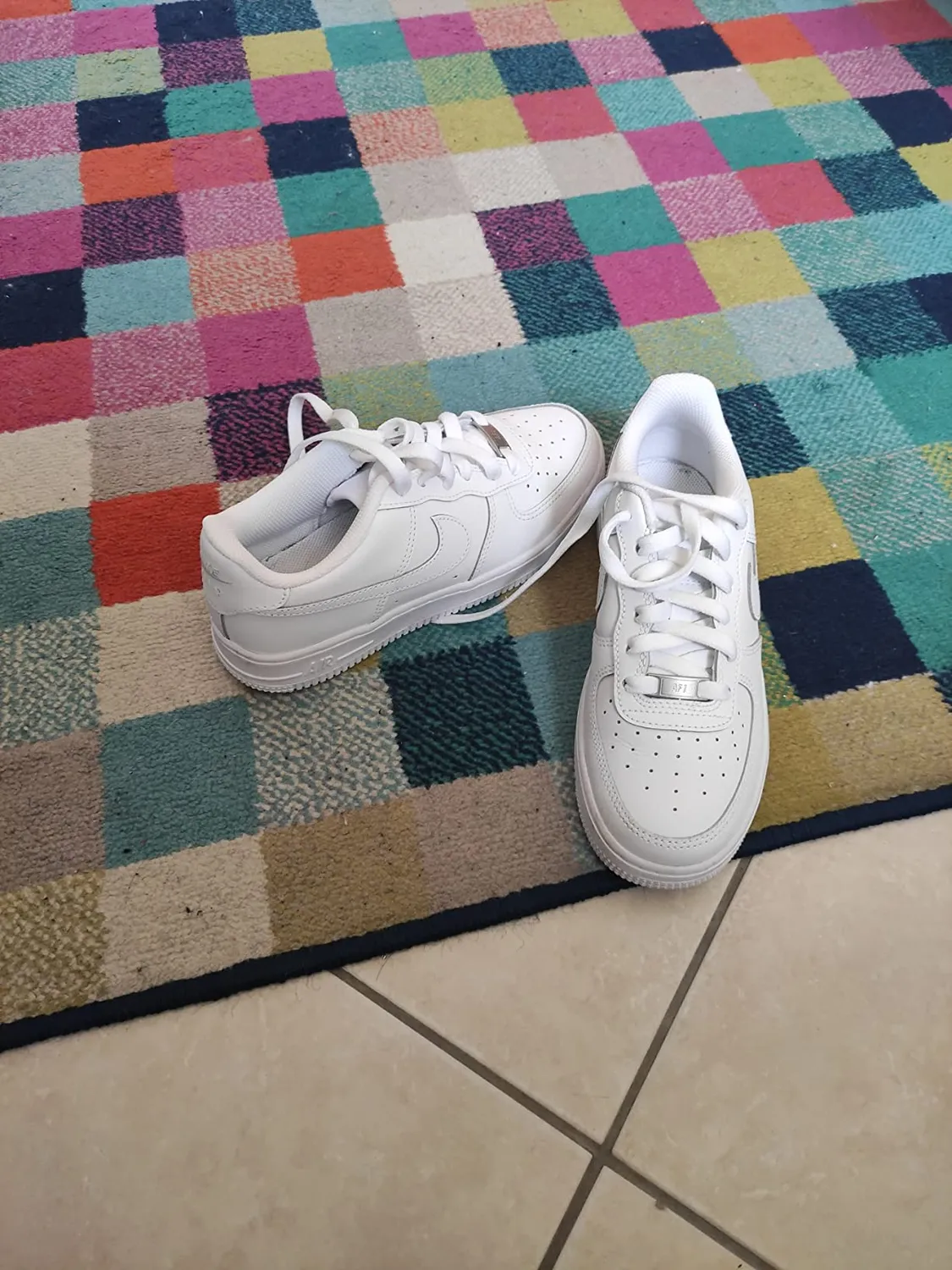 Nike Air Force 1 '07 DD8959 100 scarpe donna bianche