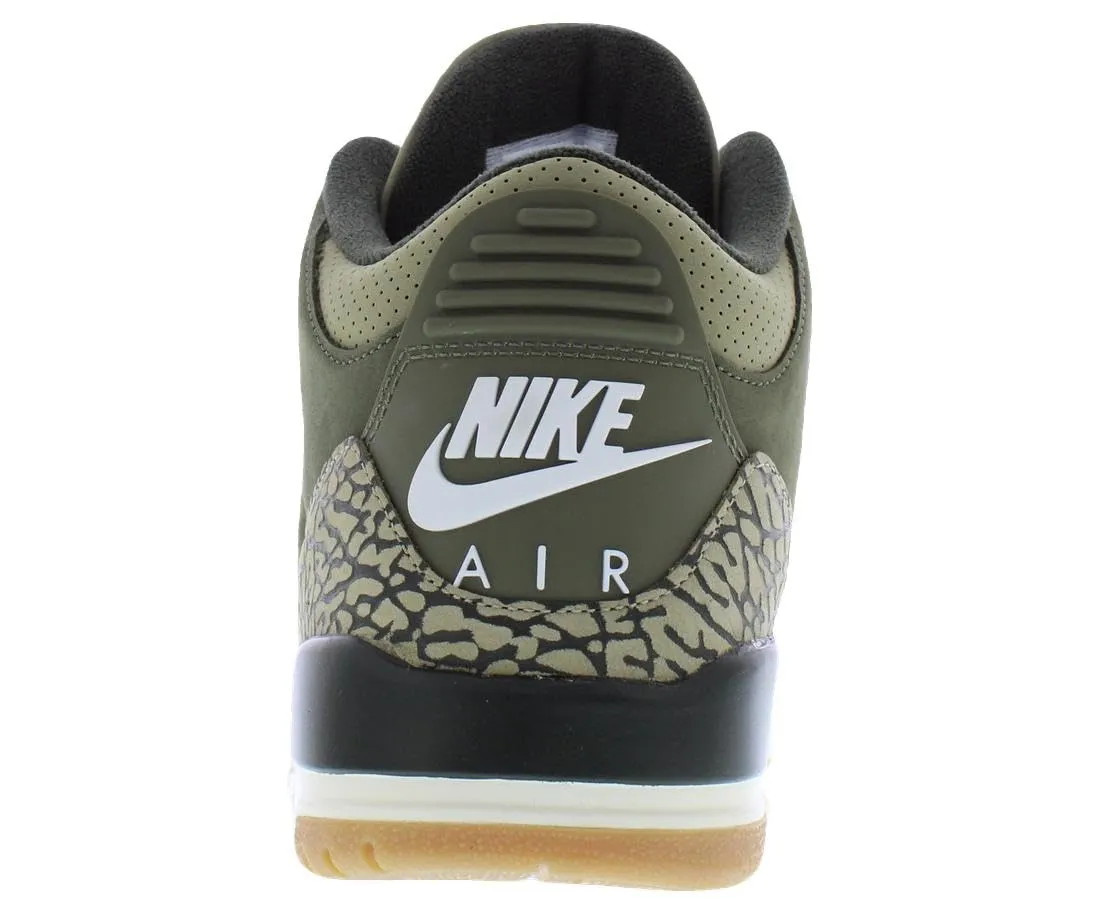 Jordan Air 3 Retro Medium Olive sneakers 42 EU pelle