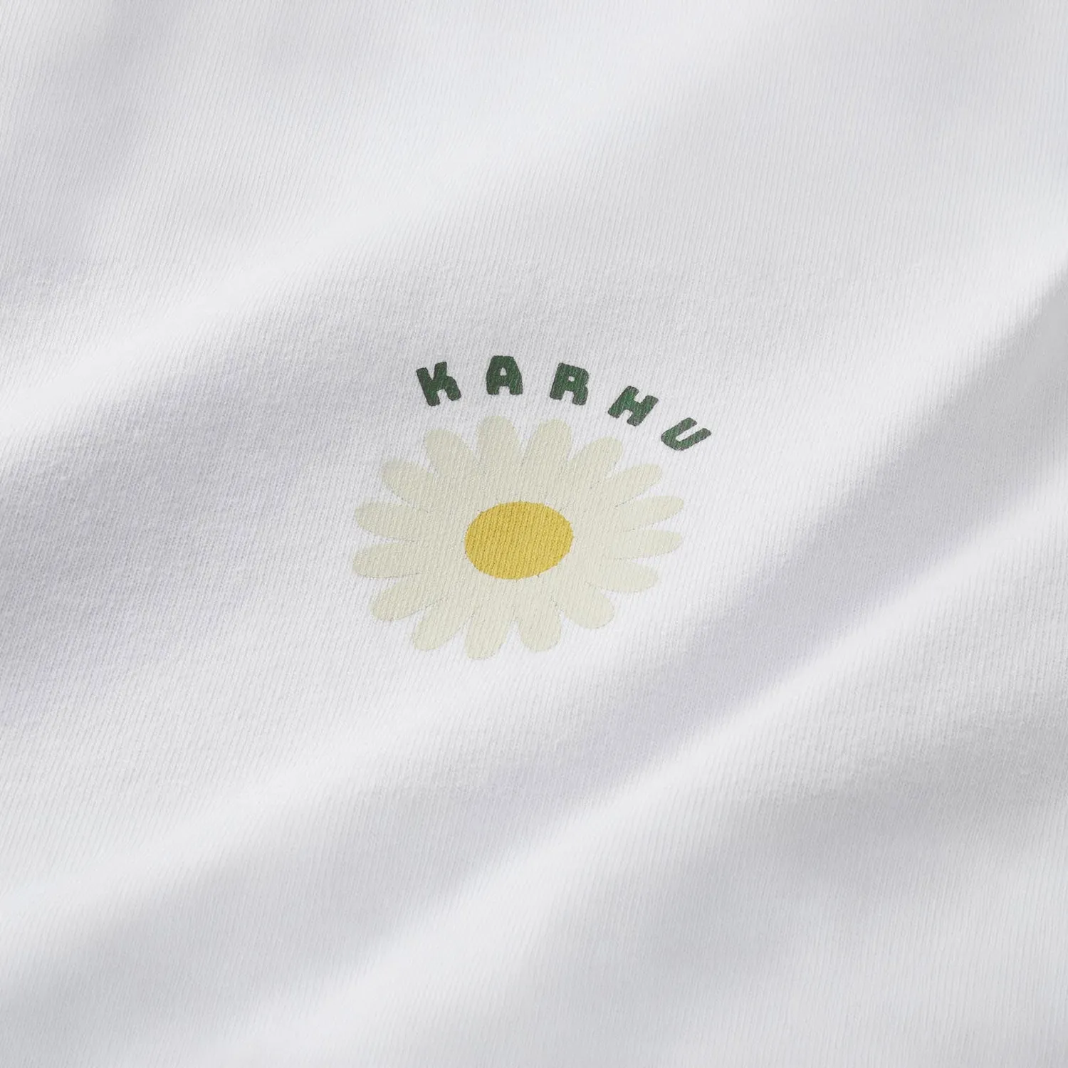 Karhu Flower Bouquet t-shirt Bright White cotone regular