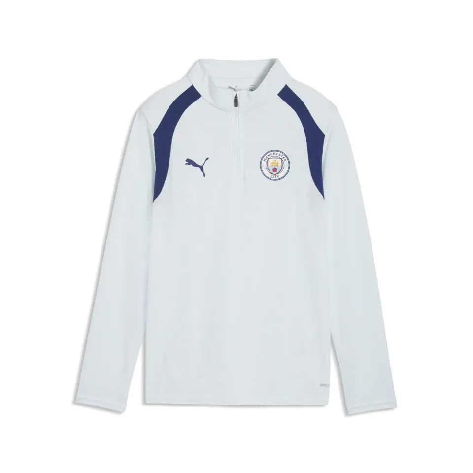 PUMA Manchester City Training 1/4 Zip Top Jr 26/27 felpa allenamento