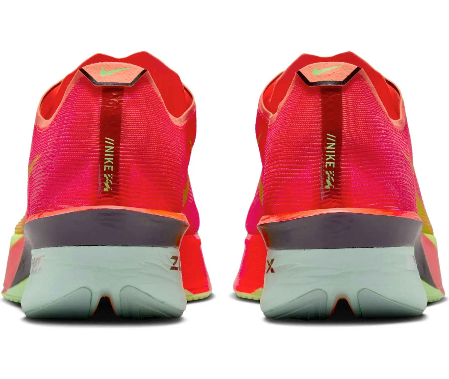 Nike Vaporfly 4 scarpe running Bright Crimson piastra carbonio