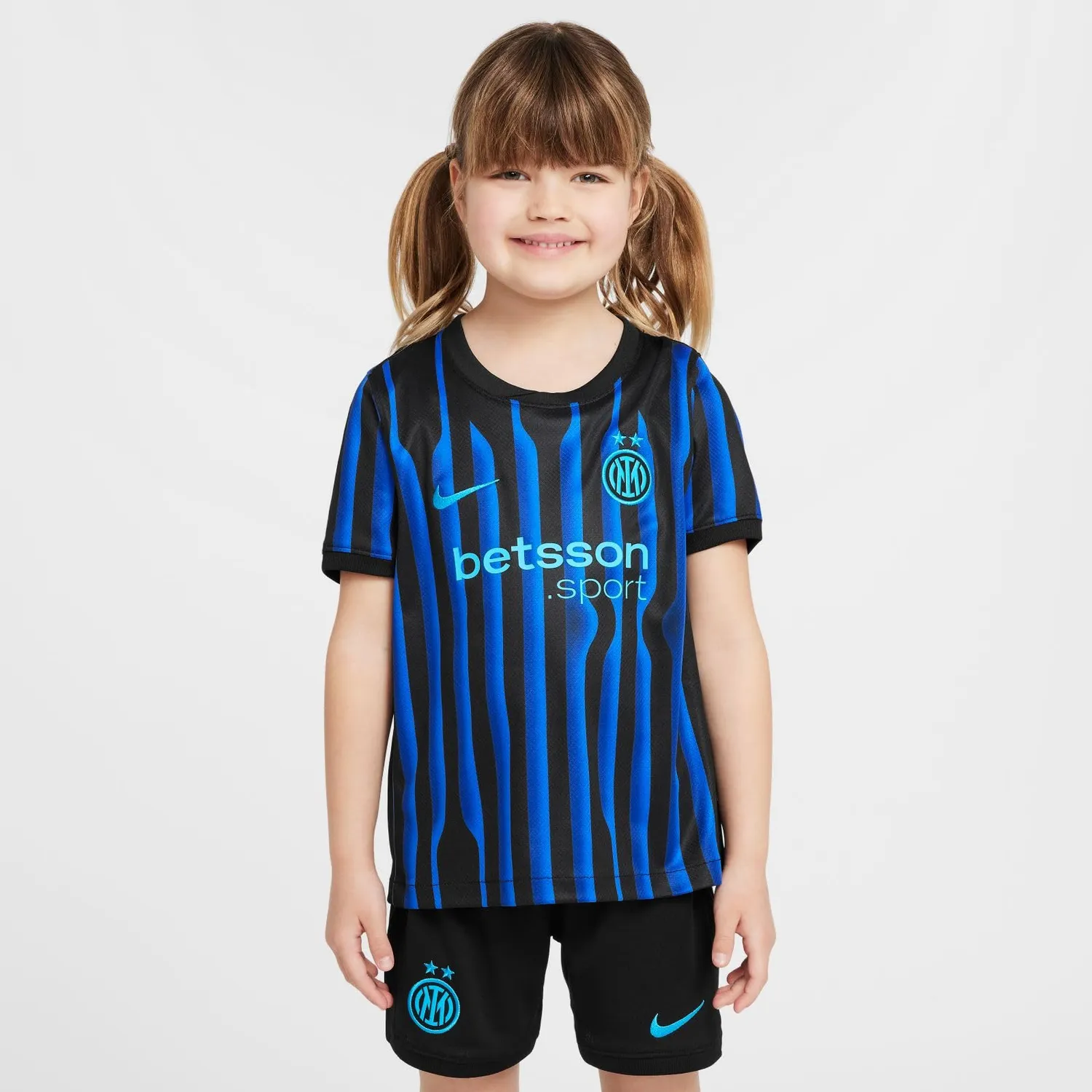 Nike Inter 2025/26 set maglia calcio bambini home