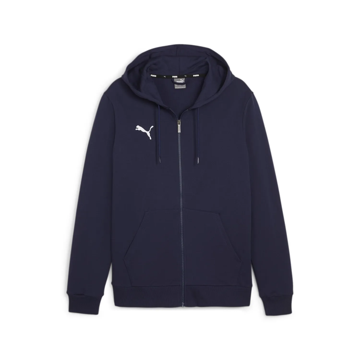 PUMA Teamgoal Hooded Jacket Jr felpa blu taglia 116