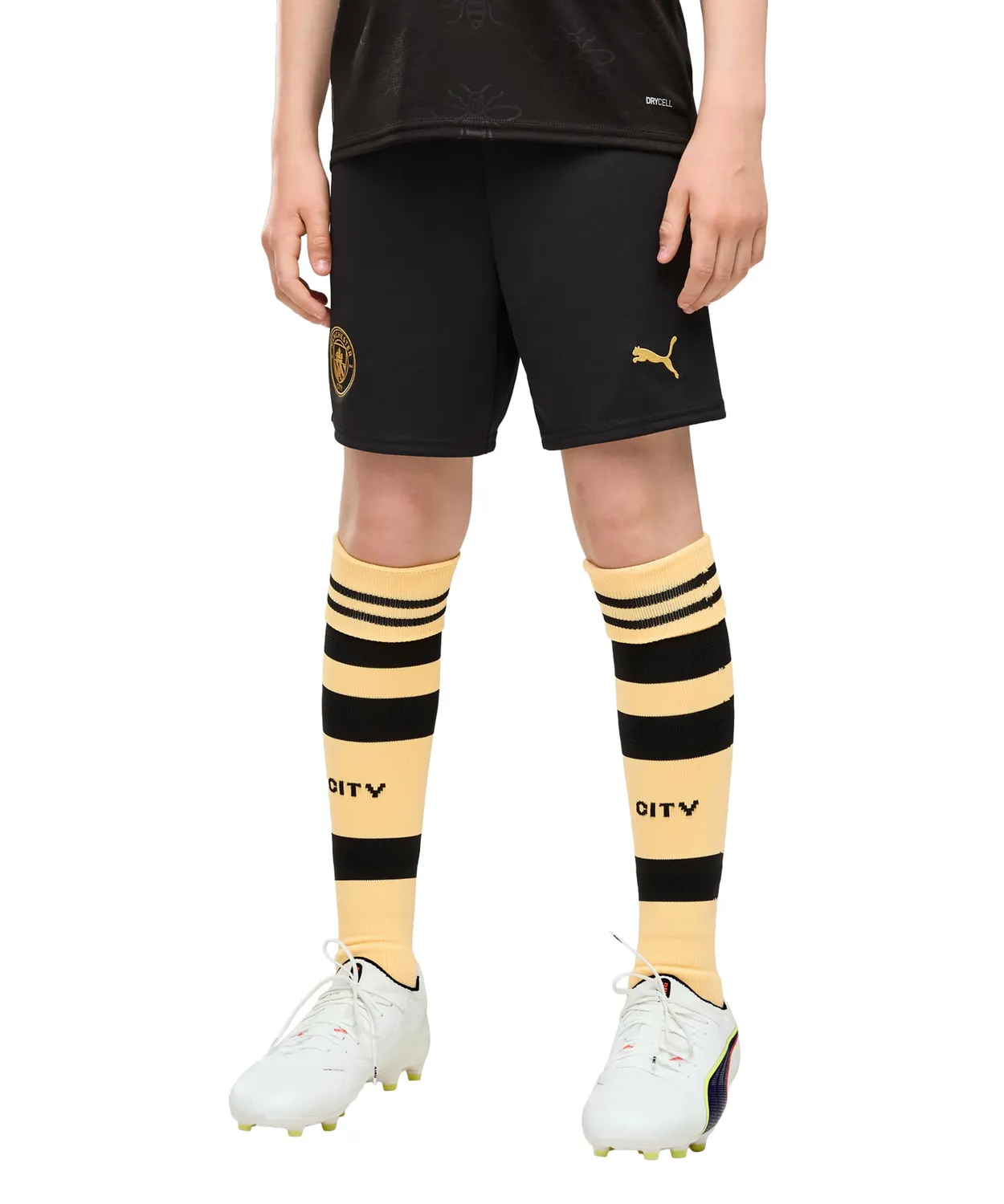 PUMA Manchester City Replica Jr 26/27 pantaloncini bianco blu
