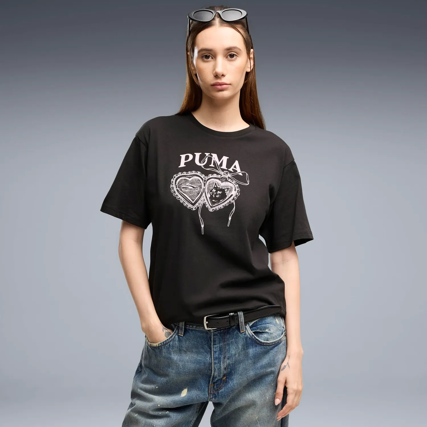 Puma Relaxed Charm Tee Maglietta Cotone Unisex