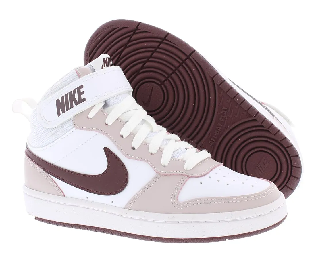Nike Court Borough Mid 2 scarpe bimbi alte velcro
