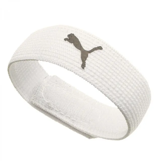 PUMA Sock Stoppers Thin fermacalze nero bianco 2 pezzi velcro