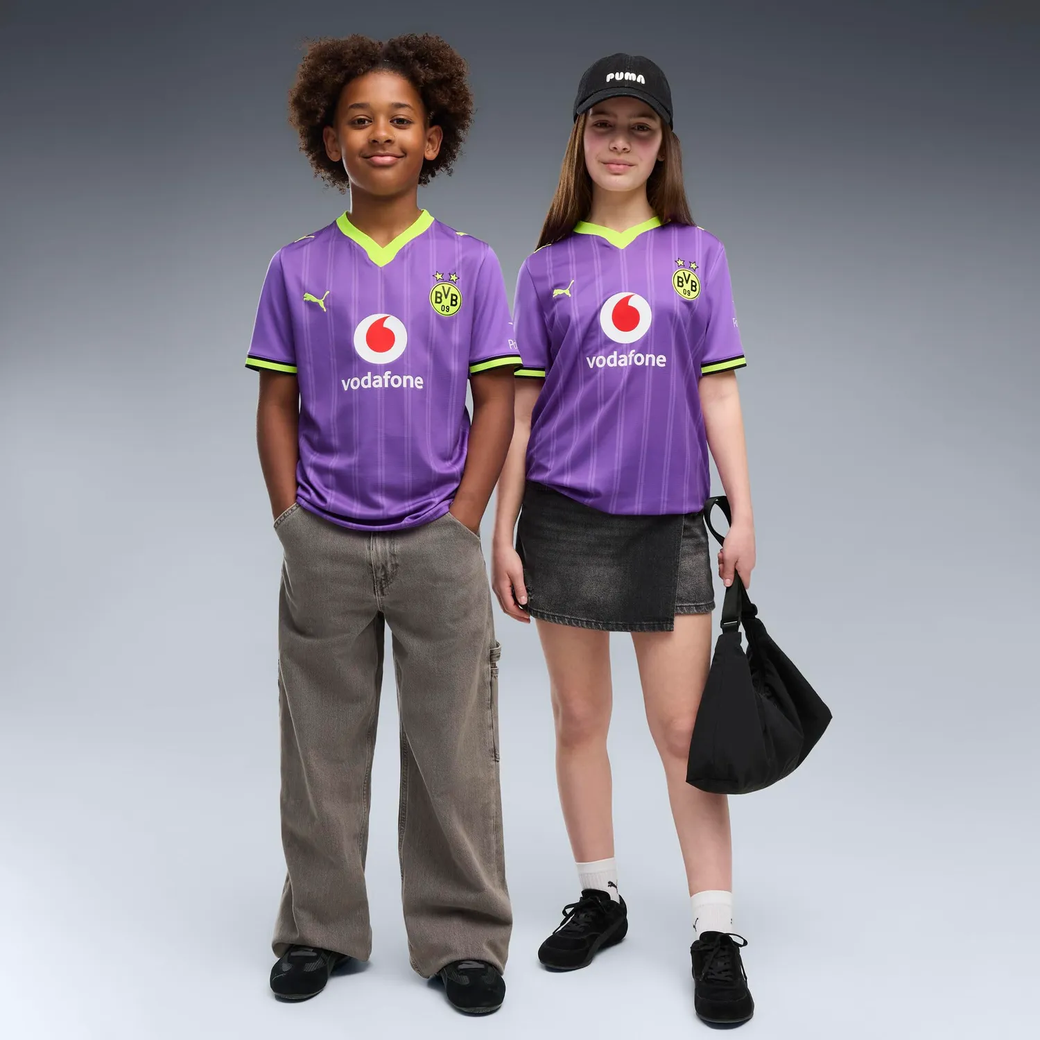 Puma Borussia Dortmund Replica Jr 26/27 maglia terza imbottita