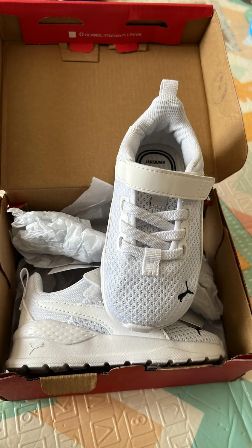 Puma Anzarun Lite sneakers bimbi bianco 22 EU