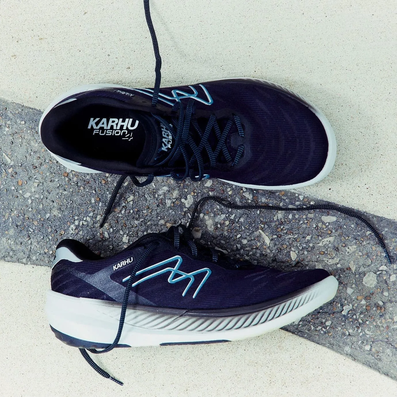 Karhu Fusion 4.0 scarpe running donna nere Black Stormy Weather