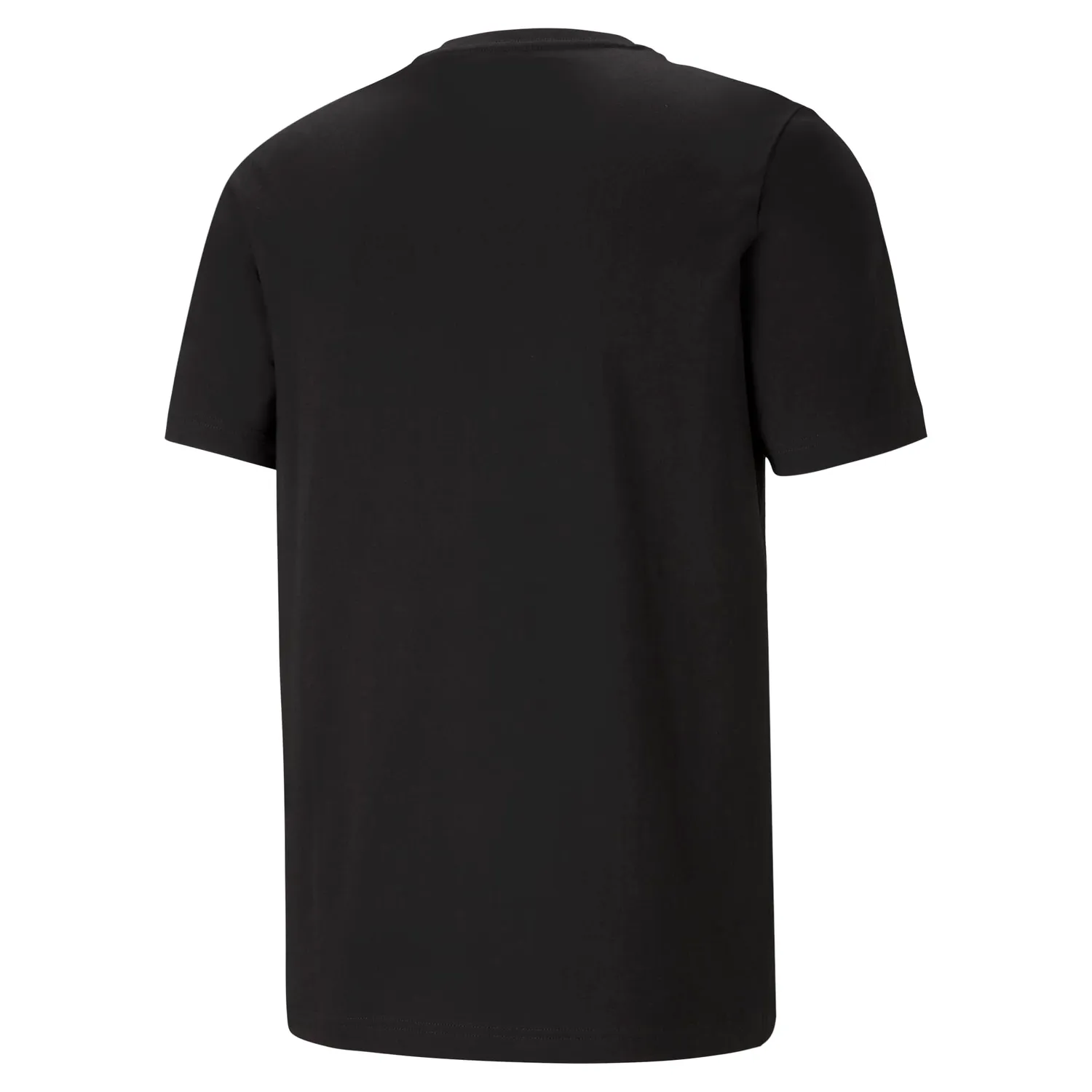 PUMA ESS Logo Tee T-Shirt S Nera Logo Bianco