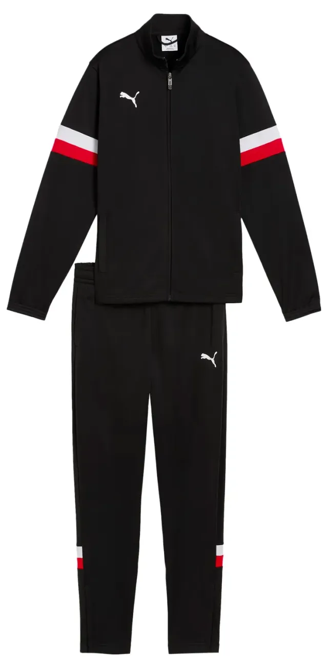Puma Individualrise Tracksuit Jr tuta ragazzo 176 nera