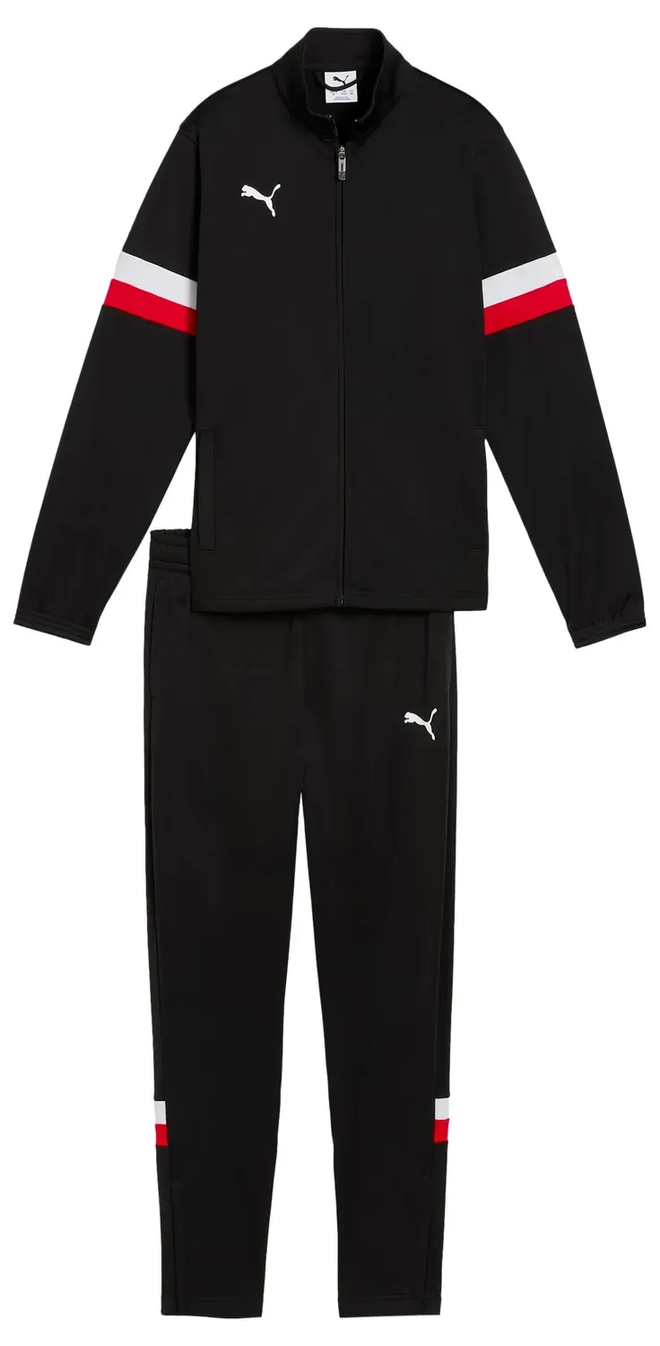 Puma Individualrise Tracksuit Jr tuta ragazzo 176 nera