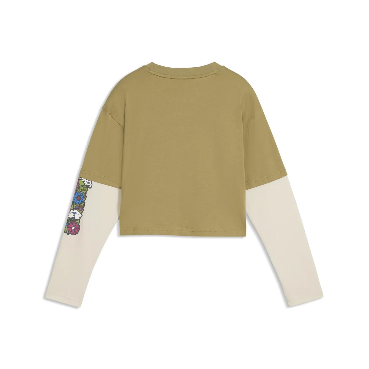 Puma Mid 90s maglia maniche lunghe ragazza 128 cropped