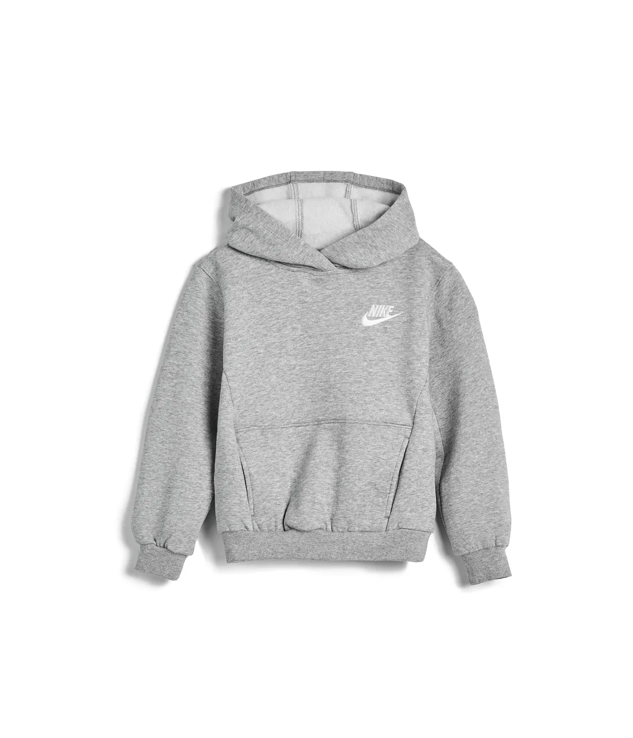Nike Club Fleece Lbr felpa cappuccio bimbo nero 2-3 anni