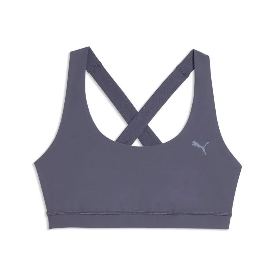 Puma Cloudspun Bra Mid reggiseno donna Inky Depths sostegno medio
