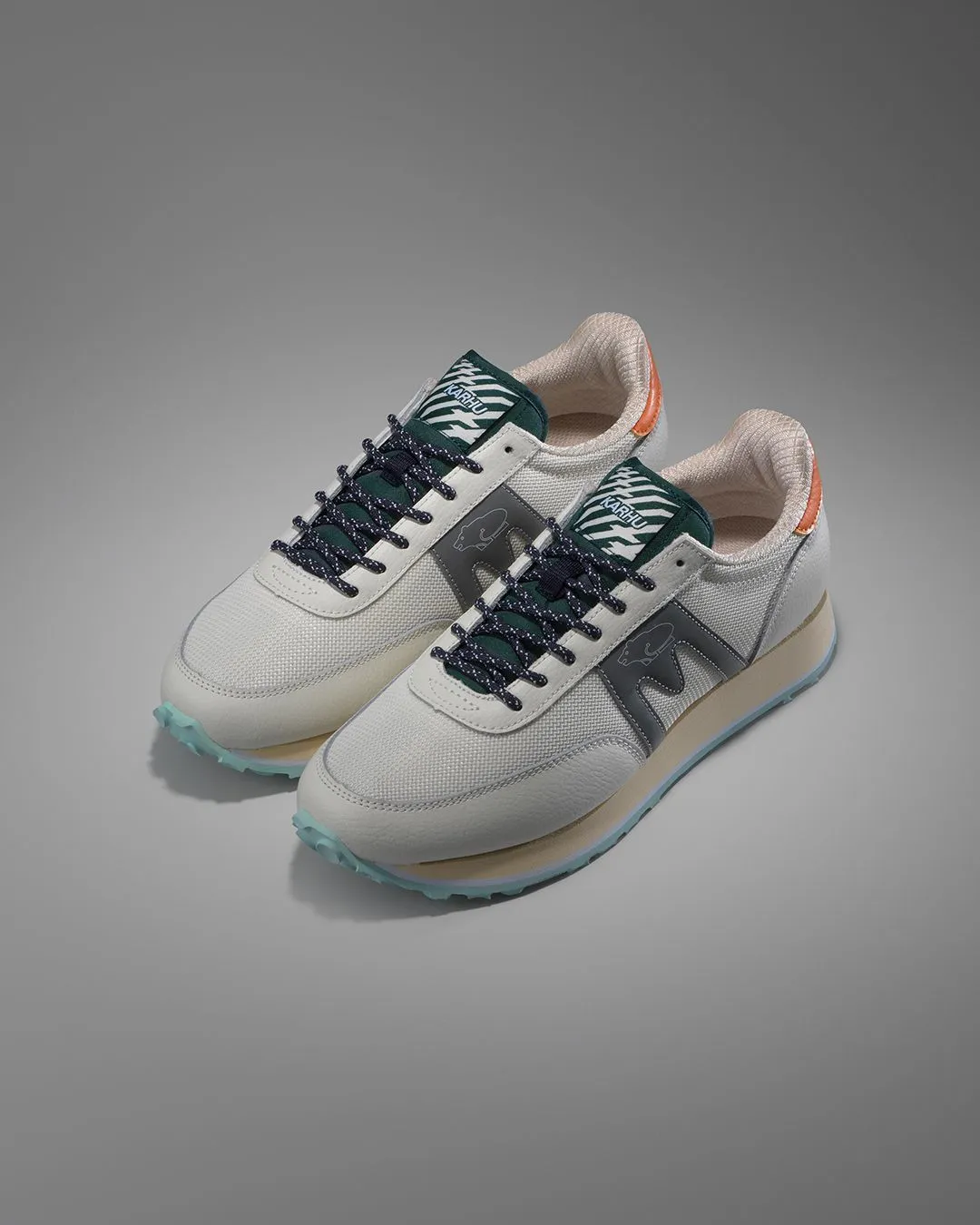 Karhu Albatross Control sneakers Lily White Silver pelle