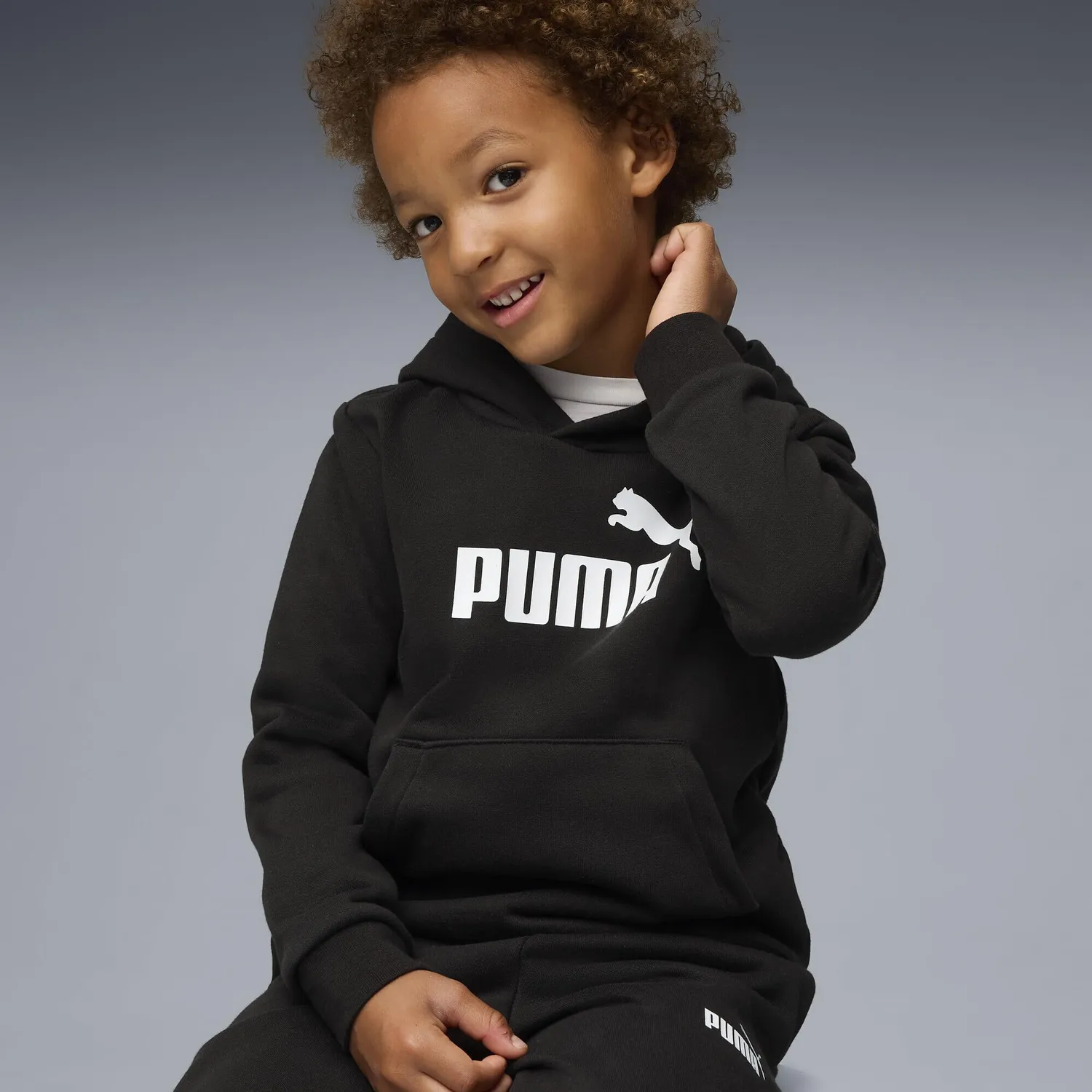 Puma Essentials No.1 tuta bambino felpa leggera