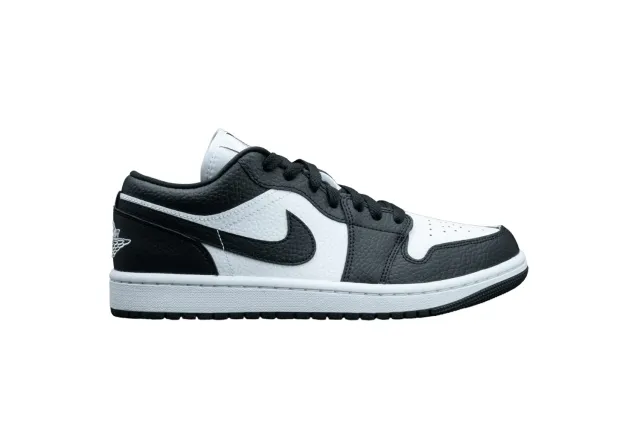 Nike Air Jordan 1 Low sneakers donna bianco nero taglia 8