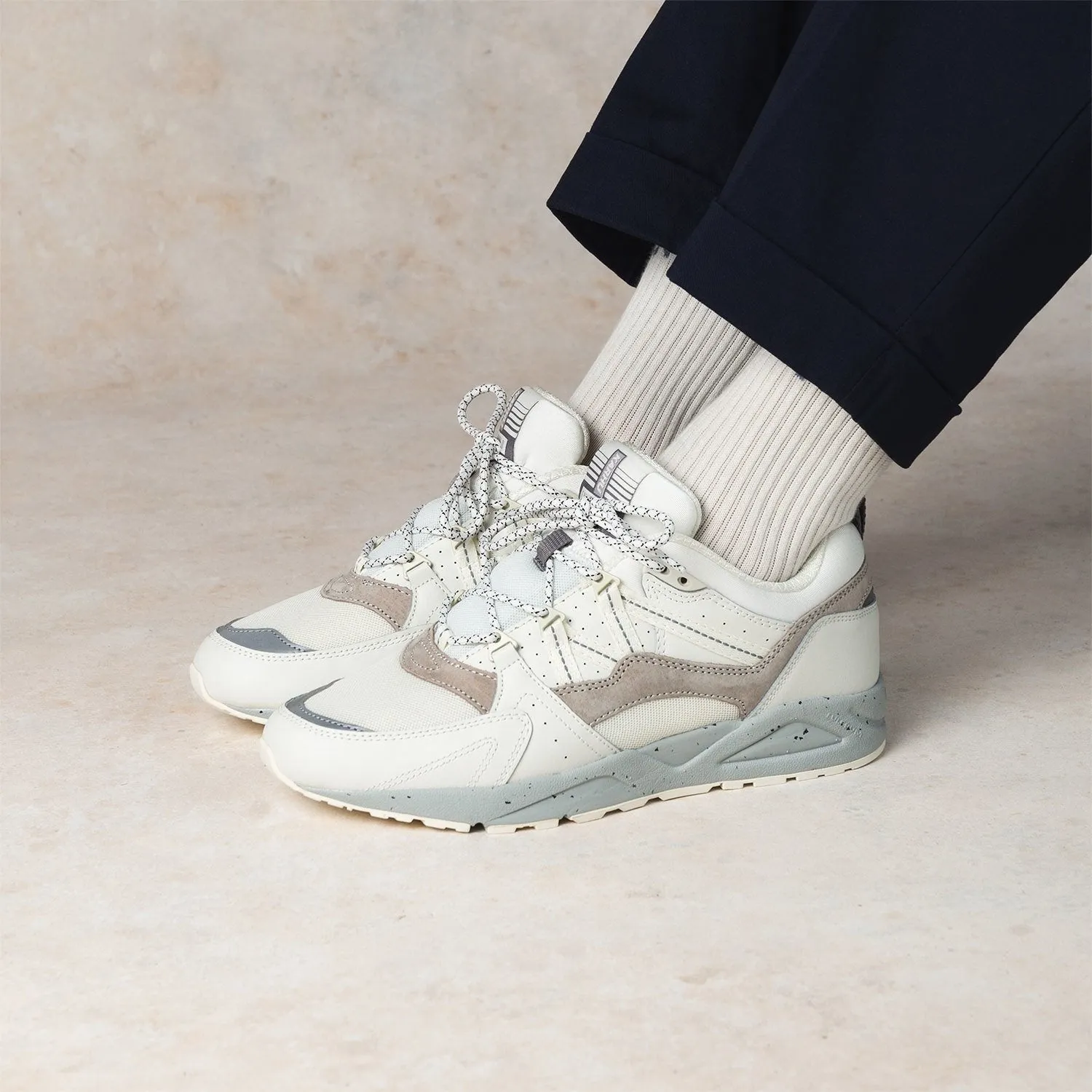 Karhu Fusion 2.0 sneakers Bright White Foggy Dew pelle