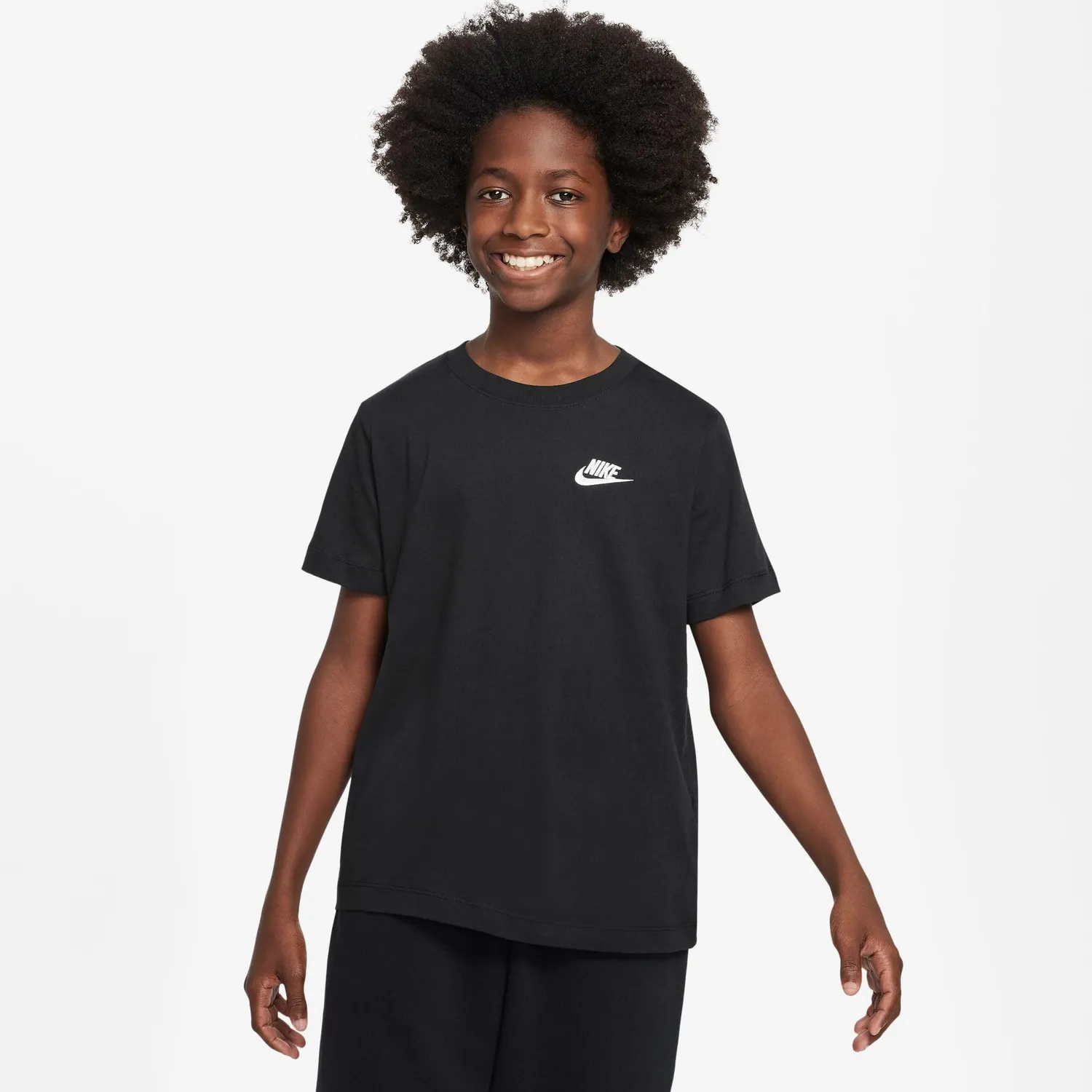 Nike NSW Tee Emb Futura Lbr maglietta 12 anni unisex