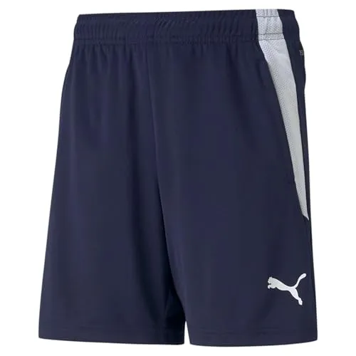 Puma Teamliga Shorts Junior Blu Navy pantaloncini