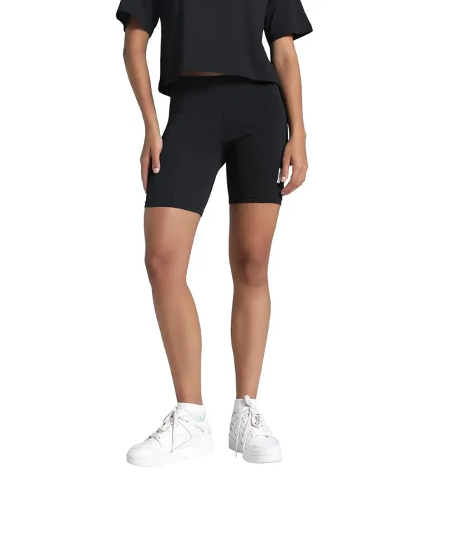 Puma ESS No.1 Logo 7 shorts donna S neri