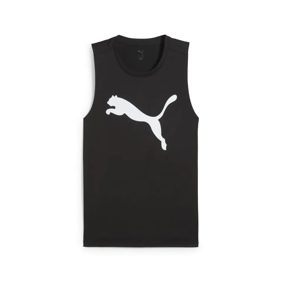 PUMA Tad Essential canotta training nera smanicata