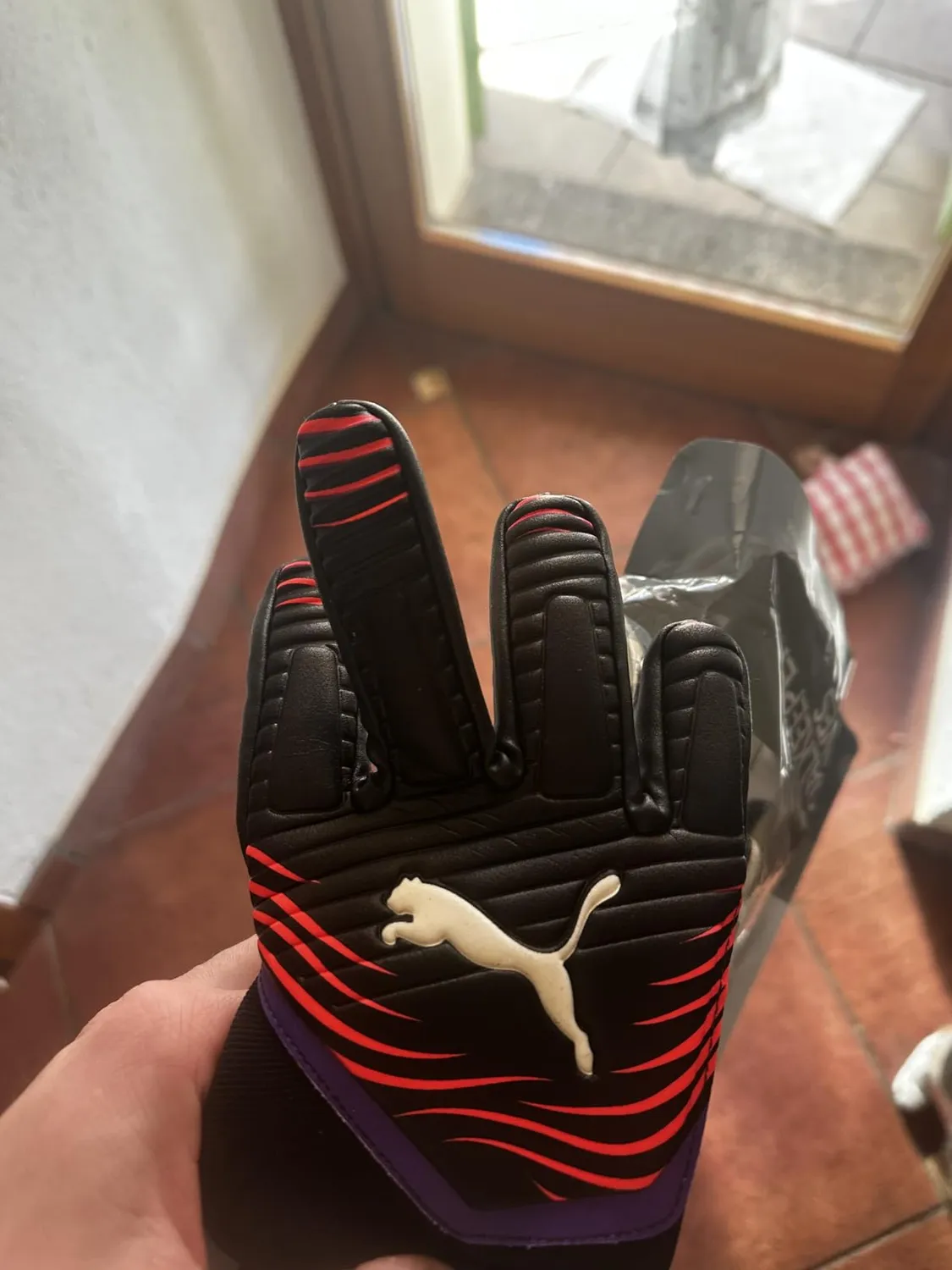 Puma Future Match NC guanti portiere bimbo gialli