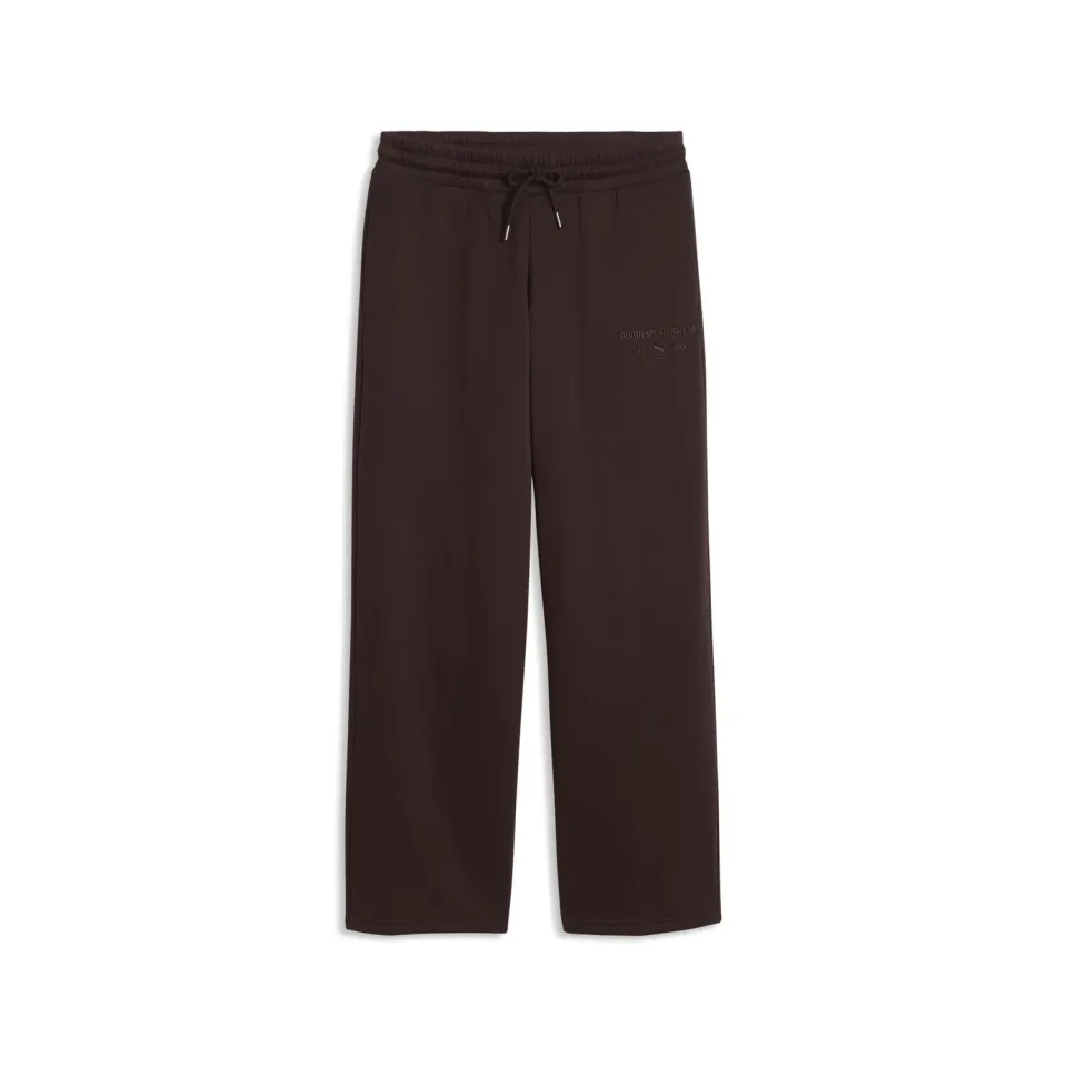PUMA Class pantaloni pile donna gamba dritta felpa