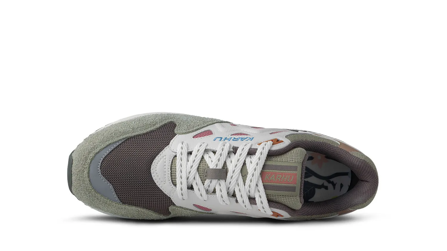 Karhu Legacy 96 Dark Gull Gray sneakers in camoscio grigie