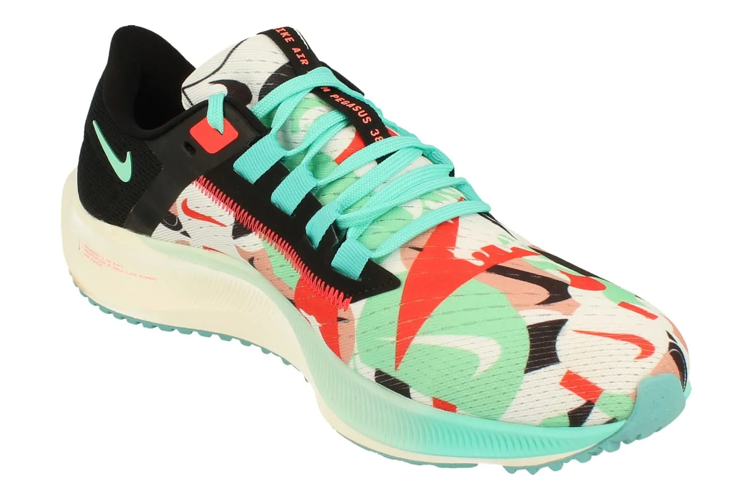 Nike Air Zoom Pegasus 38 DN5168 scarpe corsa bianco