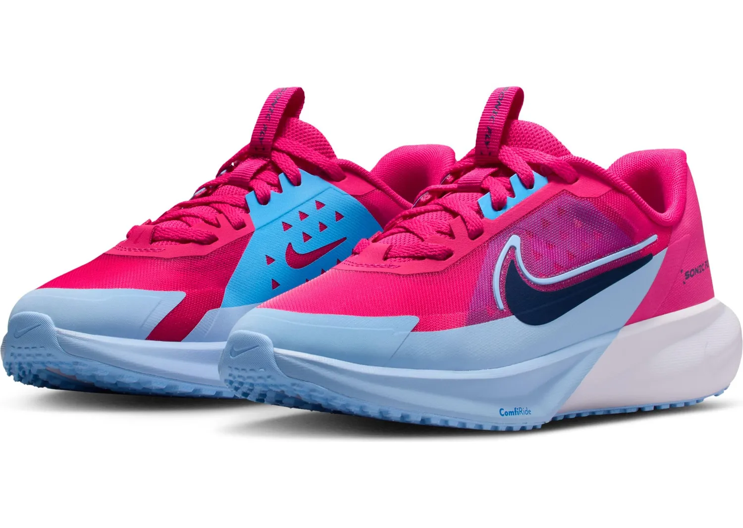 Nike Sonic Fly scarpe corsa bambino 36 EU rosa blu