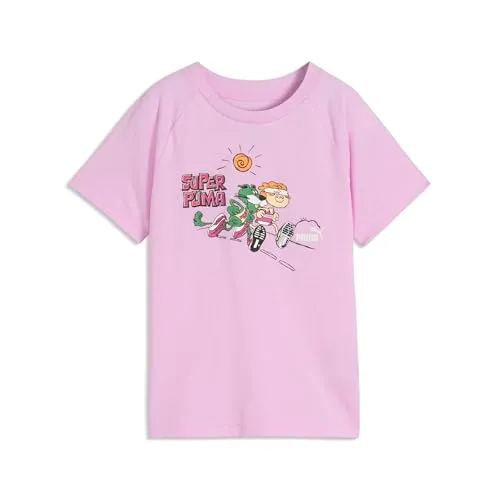 Puma Super Puma Tee maglietta bambino Midnight Petrol