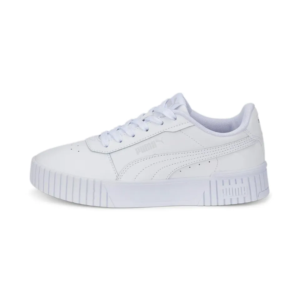 PUMA Carina Jr sneakers bambina 35.5 EU bianche