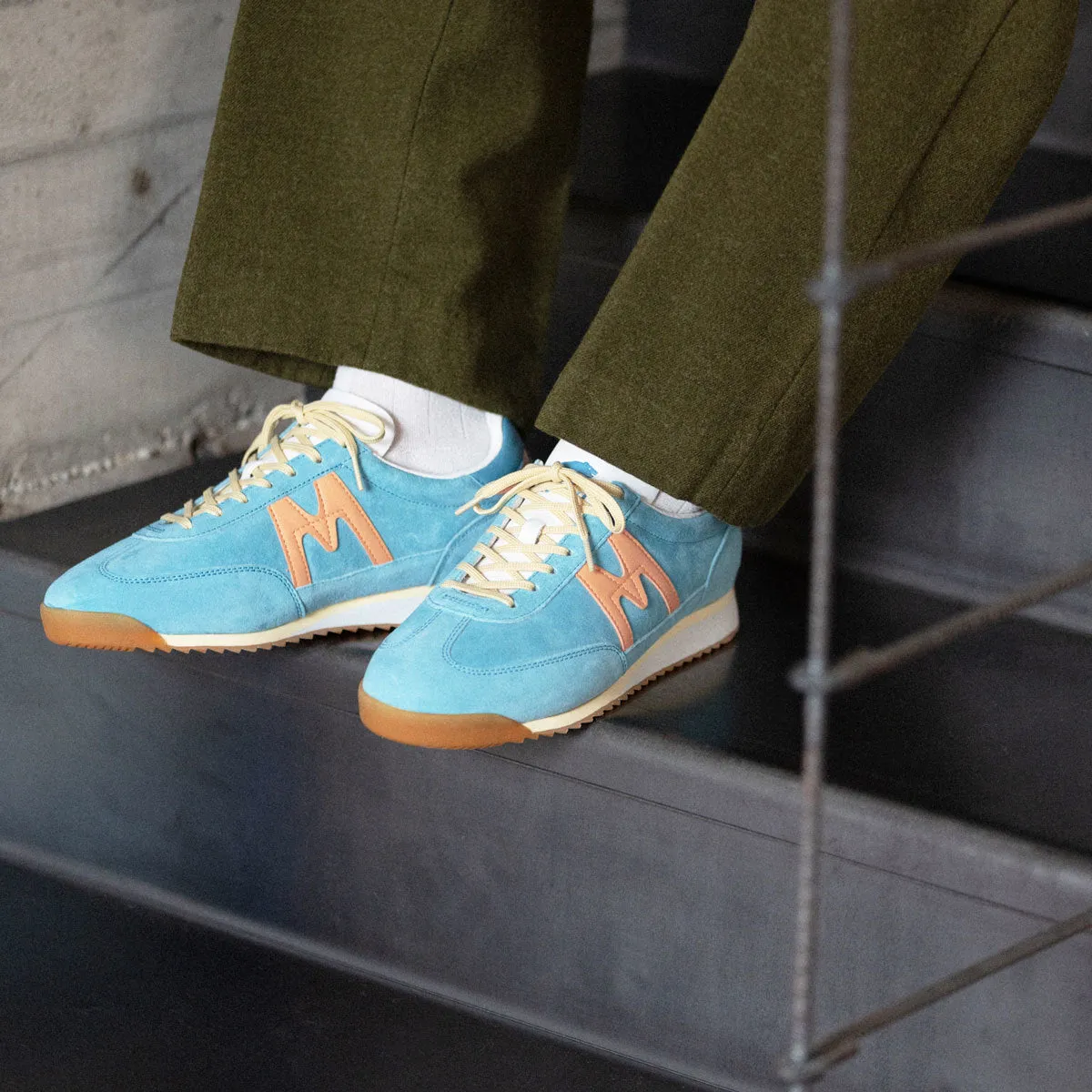 Karhu Mestari 76 sneakers Delphinium Blue camoscio