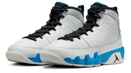 Jordan Air Jordan 9 Retro scarpe bianco nero blu