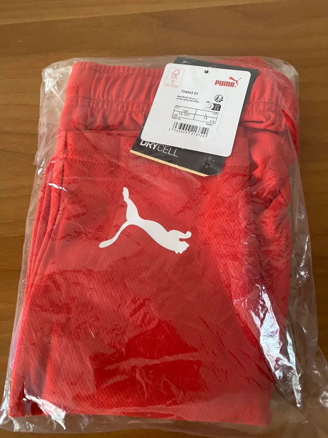 PUMA teamRISE Short Jr pantaloncini bambino 29